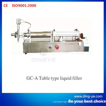 Type de table Liquide de remplissage (Gc-a)